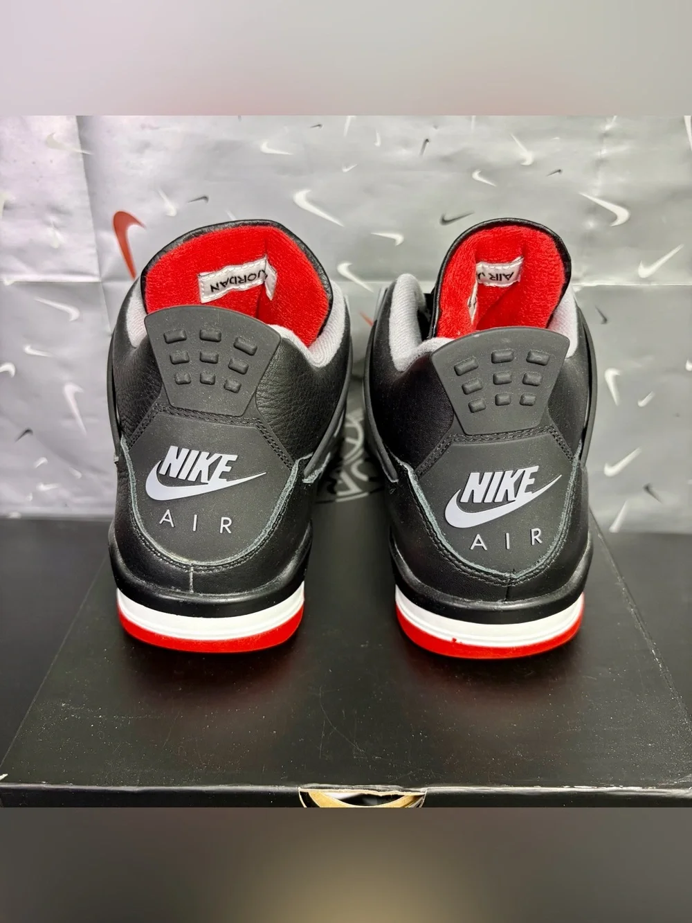 Size 7Y Jordan 4 Retro Bred Reimagined FQ8213-006 (B-Grade) New